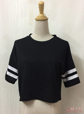 【方億服飾店2017歐美新款熱賣短款圓領(lǐng)短袖T恤41195#】深圳市寶安區(qū)新安方億服飾店 - 產(chǎn)品庫