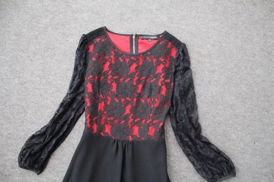 【歐美精品女裝原單尾貨外貿(mào)服裝批發(fā)歐洲站 夏款 蕾絲長袖連衣裙子】價(jià)格,廠家,圖片,連衣裙,深圳市金歐瑞服飾-